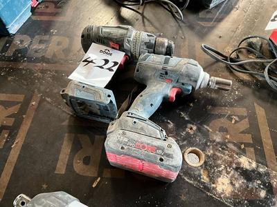 Übersichtsbild von Bosch battery impact wrenche & drill machine
